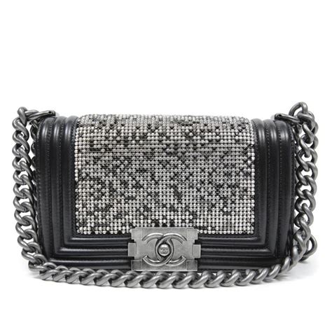 chanel boy crystal embossed|Chanel bag for sale.